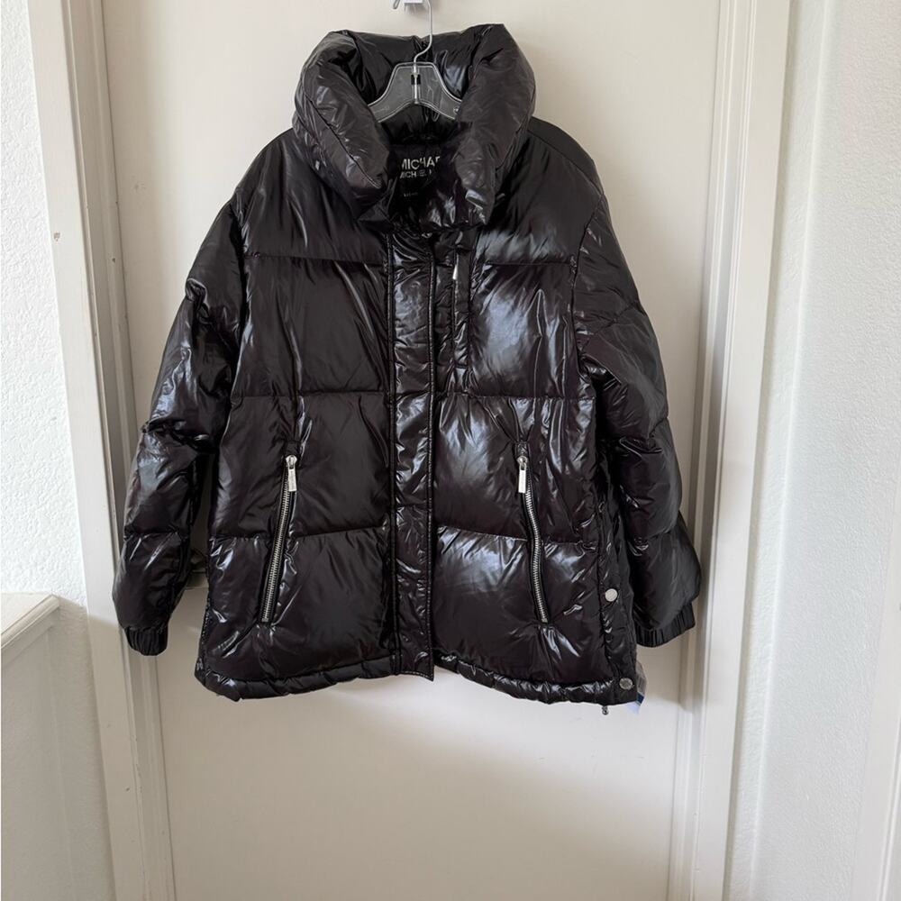 Michael Kors Ciré Nylon Puffer Jacket NWT – Ultra Lightweight Down, XL - Picture 3 of 15